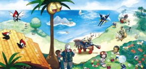 Artwork Pokémon Soleil et Lune