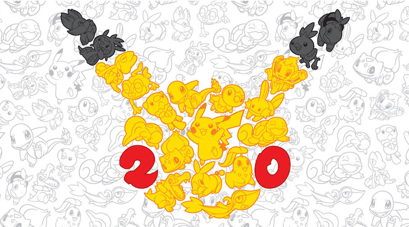 Logo 20 ans Pokémon