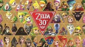 Artwork des 30 ans de Zelda