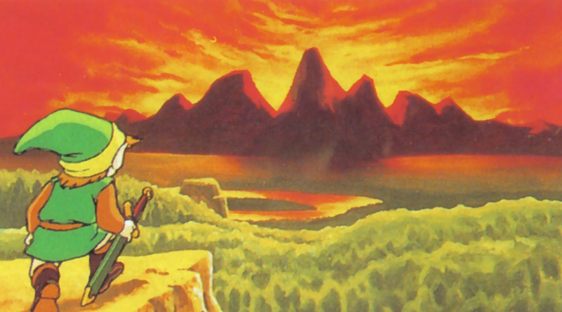Artwork de Zelda I sur NES