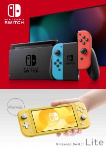 Nintendo Switch et Switch Lite
