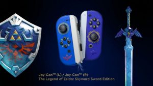 Joy-Con collector de Zelda Skyward Sword