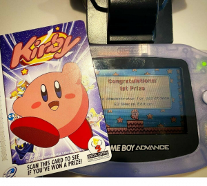 Carte-e Kirby 1er prix juillet 2021