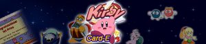 Bannière Kirby Card Prize E3