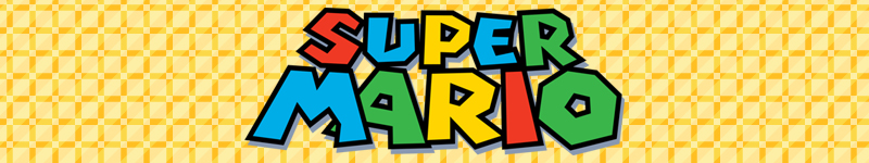 Bannière Super Mario