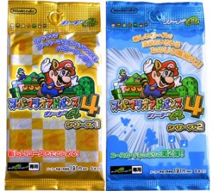 Boosters de cartes-e japonais de Super Mario Advance 4