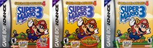 Les différentes boîtes américaines de Super Mario Advance 4