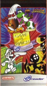 Aperçu du booster de la Game & Watch e-collection via Walmart