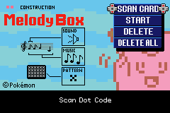 Ecran titre de Construction Melody Box