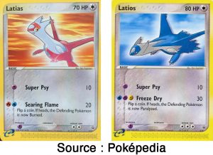 Cartes promo de Latias et Latios - Pokémon 5