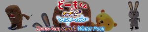 Bannière Domo-Kun Card-E Winter Pack