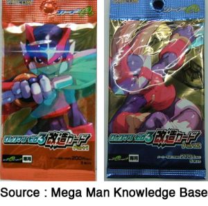 Boosters de cartes-e de Mega Man ZERO 3
