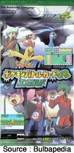 Booster de "Pokémon Emerald Battle Card-e+"
