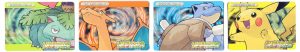 Verso des cartes-e de la série Pokémon Battle Card-e+ FireRed & LeafGreen