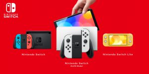 Les différents modèles de la gamme Nintendo Switch