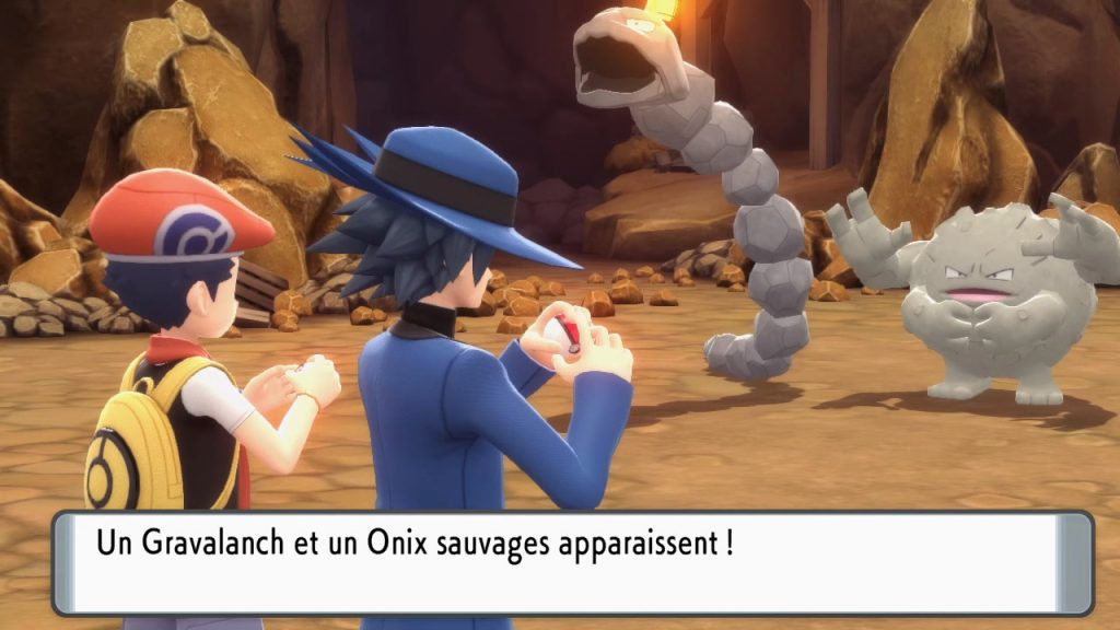 Pokémon DEPS - Lancement d'un combat duo contre des Pokémon sauvages