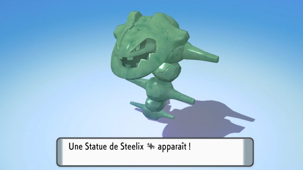 Pokémon DEPS - Statue de couleur de Steelix