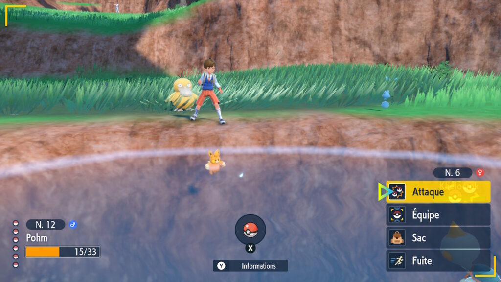 Pohm nage - Pokémon Écarlate